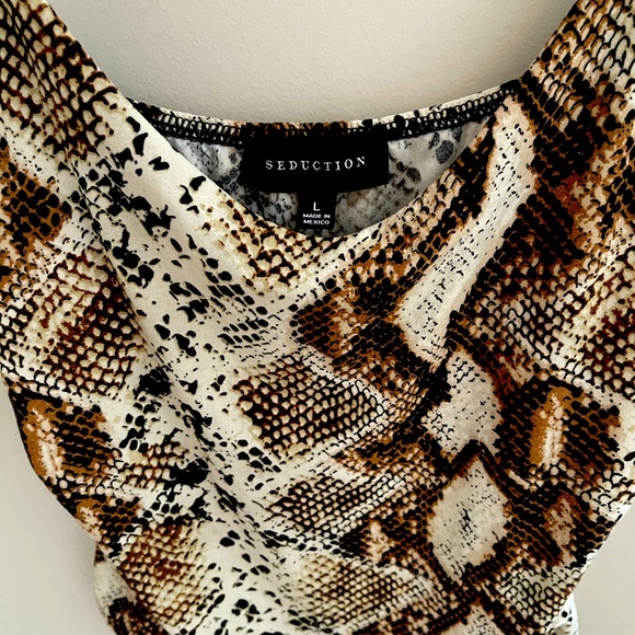 Animal print body suit - Picture 3 of 4